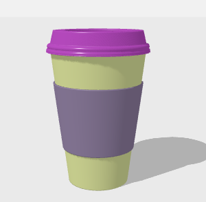 咖啡杯 3D定制咖啡杯